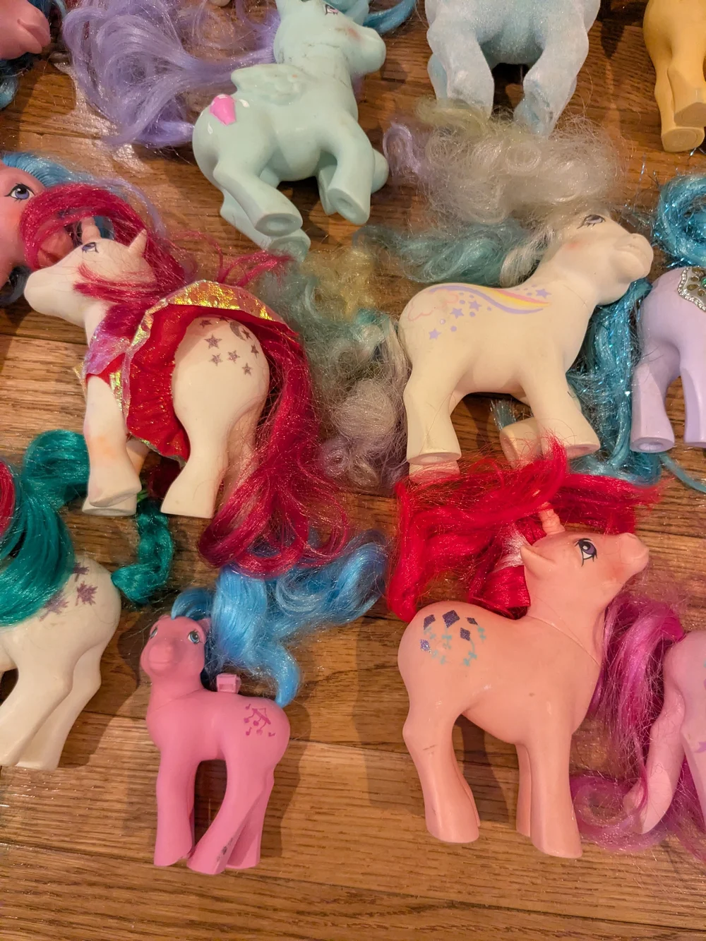 G1 My Little Pony Lot Of 18 Ponies